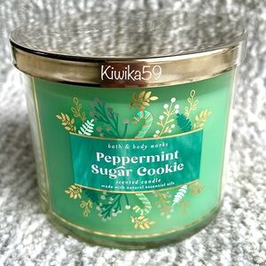 Bath & Body Works Peppermint Sugar Cookie Candle